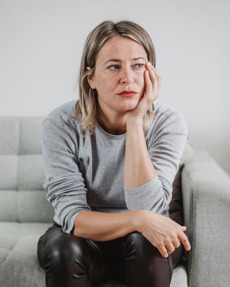 femme épuisée